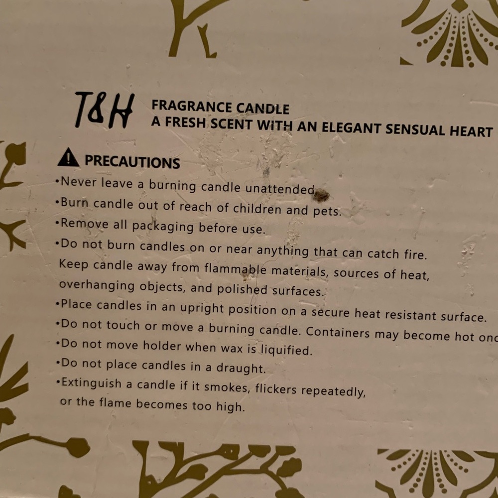 T & H Aromatherapy Glass Candle Set of 3 (4.25 Oz.) scented soy candles … - Picture 12 of 12